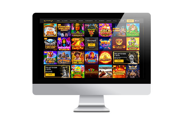 Olympia Casino Lobby No Deposit Spins